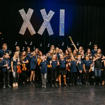 XXI Vidzemes jauniešu kamerorķestru festivāls Lēdurgā - Foto: SMMS un Gundars Kaminskis