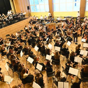 XXI Vidzemes jauniešu kamerorķestru festivāls Lēdurgā - Foto: SMMS un Gundars Kaminskis