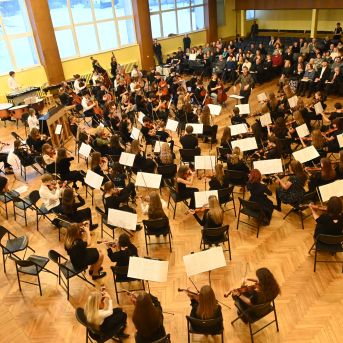 XXI Vidzemes jauniešu kamerorķestru festivāls Lēdurgā - Foto: SMMS un Gundars Kaminskis