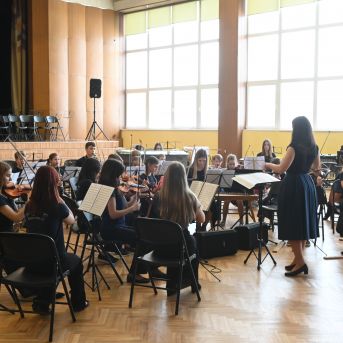 XXI Vidzemes jauniešu kamerorķestru festivāls Lēdurgā - Foto: SMMS un Gundars Kaminskis