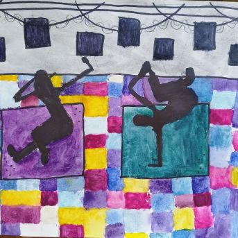 Mākslas audzēkņu konkursu darbi - 