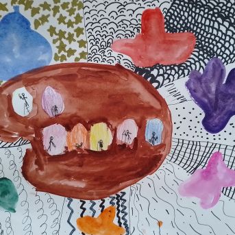 Mākslas audzēkņu konkursu darbi - 