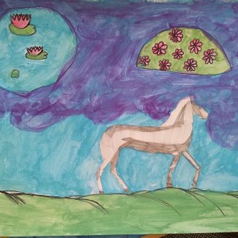 Mākslas audzēkņu konkursu darbi - 