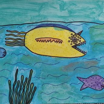 Mākslas audzēkņu konkursu darbi - 