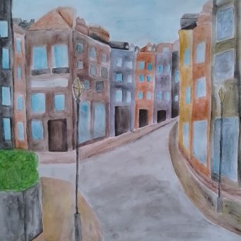 Mākslas audzēkņu konkursu darbi - 