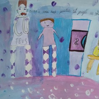 Mākslas audzēkņu konkursu darbi - 