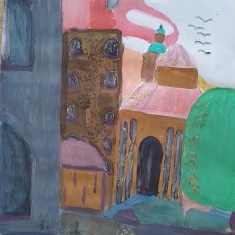 Mākslas audzēkņu konkursu darbi - 