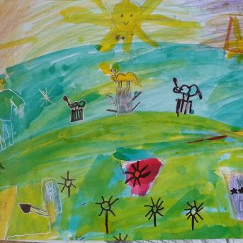 Mākslas audzēkņu konkursu darbi - 