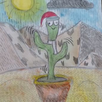 Mākslas audzēkņu konkursu darbi - 