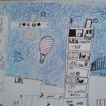 Mākslas audzēkņu konkursu darbi - 