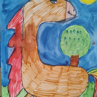 Mākslas audzēkņu konkursu darbi - 