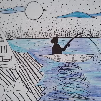 Mākslas audzēkņu konkursu darbi - 