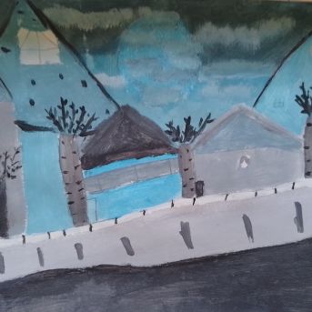 Mākslas audzēkņu konkursu darbi - 