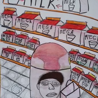 Mākslas audzēkņu konkursu darbi - 