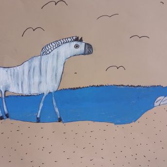 Mākslas audzēkņu konkursu darbi - 