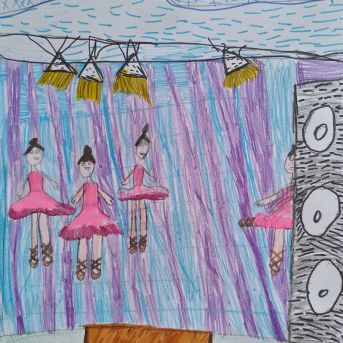 Mākslas audzēkņu konkursu darbi - 