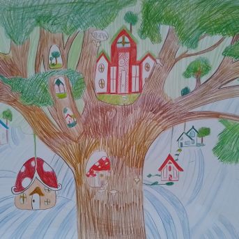 Mākslas audzēkņu konkursu darbi - 