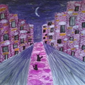 Mākslas audzēkņu konkursu darbi - 