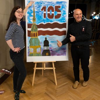 Dziesmu vakars klusinātā gaismā - 