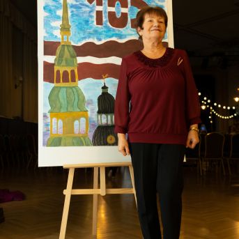 Dziesmu vakars klusinātā gaismā - 