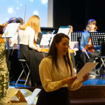 Ziemassvētku koncerts - foto Guntars Petrovics