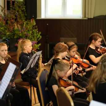 Sadraudzības koncerts ar Jūrmalas Mūzikas vidusskolu - foto Guntars Petrovics