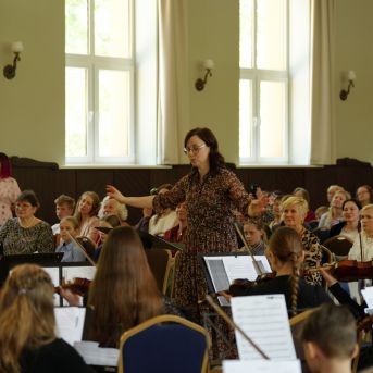 Sadraudzības koncerts ar Jūrmalas Mūzikas vidusskolu - foto Guntars Petrovics