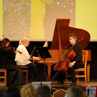 Sadraudzības koncerts ar Jūrmalas Mūzikas vidusskolu - foto Guntars Petrovics