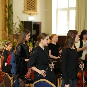 Sadraudzības koncerts ar Jūrmalas Mūzikas vidusskolu - foto Guntars Petrovics