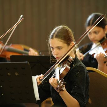 Sadraudzības koncerts ar Jūrmalas Mūzikas vidusskolu - foto Guntars Petrovics