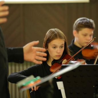 Sadraudzības koncerts ar Jūrmalas Mūzikas vidusskolu - foto Guntars Petrovics