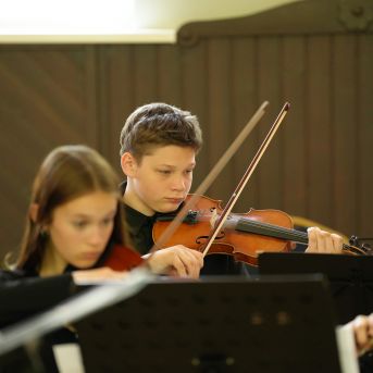 Sadraudzības koncerts ar Jūrmalas Mūzikas vidusskolu - foto Guntars Petrovics