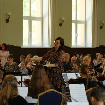 Sadraudzības koncerts ar Jūrmalas Mūzikas vidusskolu - foto Guntars Petrovics