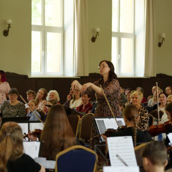 Sadraudzības koncerts ar Jūrmalas Mūzikas vidusskolu - foto Guntars Petrovics