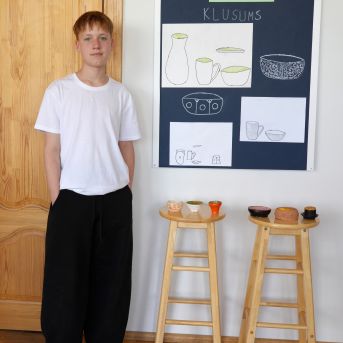 Diplomdarbu aizstāvēšana mākslas nodaļā 2026 - foto Guntars Petrovics