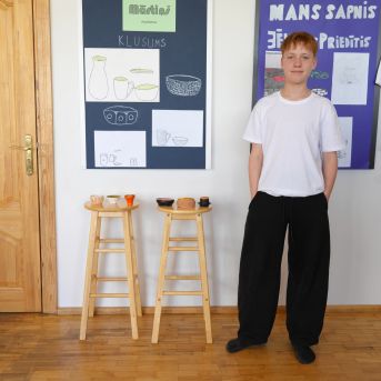Diplomdarbu aizstāvēšana mākslas nodaļā 2026 - foto Guntars Petrovics