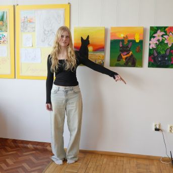 Diplomdarbu aizstāvēšana mākslas nodaļā 2026 - foto Guntars Petrovics