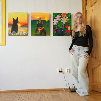 Diplomdarbu aizstāvēšana mākslas nodaļā 2026 - foto Guntars Petrovics