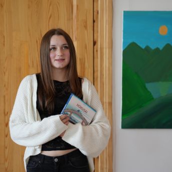 Diplomdarbu aizstāvēšana mākslas nodaļā 2026 - foto Guntars Petrovics