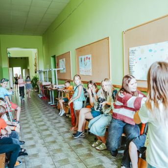 Lai top! 1. diena - Foto SMMS skolotāji un audzēkņi