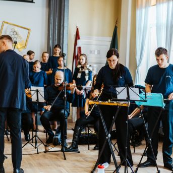 Ciemos Lēdurgā - Foto Oskars Stolers un Anna Portere