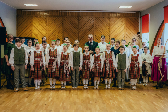 Muzicējam Latvijas Valsts prezidentam