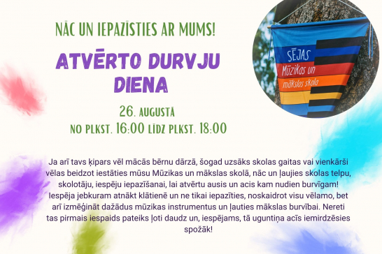 Atvērto durvju diena!