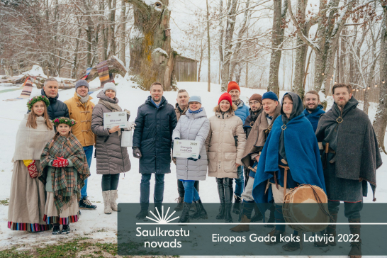 Eiropas Gada koks Latvijā 2022