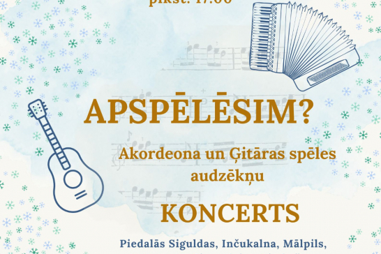 Gatavojoties Valsts konkursam ģitārspēlē